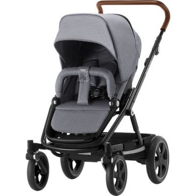 Britax Go Big 2 sittvagn, grey melange/cognac