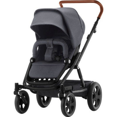 Britax Go Big 2 sittvagn, graphite melange/cognac