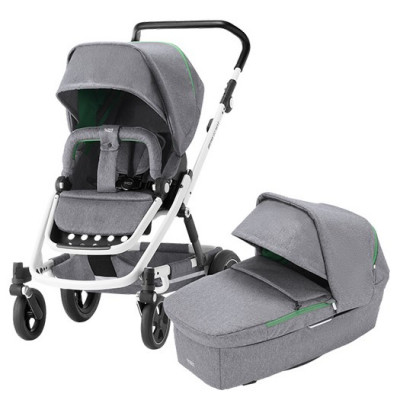 Britax Go Next 2, dynamic grey/vit