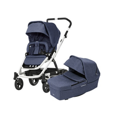 Britax Go Next 2, navy melange/vitt chassi