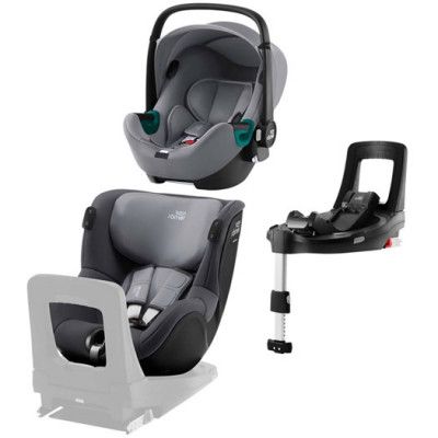 Britax Römer bilstolspaket baby-safe isense, dualfix isense&flexbas