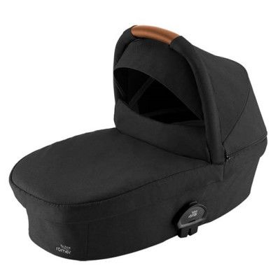 Britax Smile 3 liggdel, space black/brunt handtag