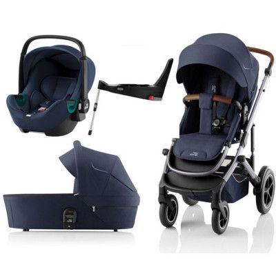Britax Smile 5Z duovagn + Baby-Safe3 i-Size + isofixbas