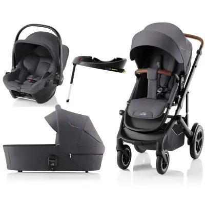 Britax Smile 5Z duovagn med Baby-Safe Core och bas