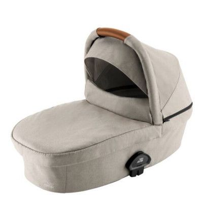 Britax Smile 3 liggdel, pure beige/brunt handtag