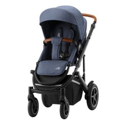 Britax Smile 3 sittvagn, indigo blue/brunt handtag