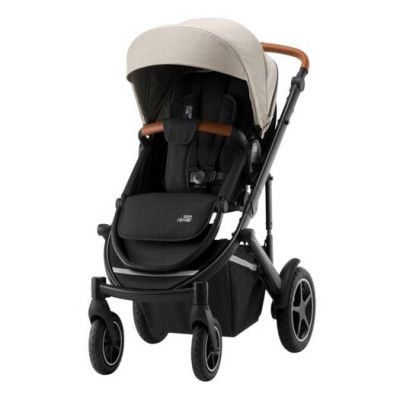 Britax Smile 3 sittvagn, beige/brunt handtag