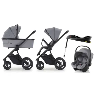 Crescent Prestige 2 Classic duovagn + Britax Baby-Safe Core + Baby-Safe Core bas