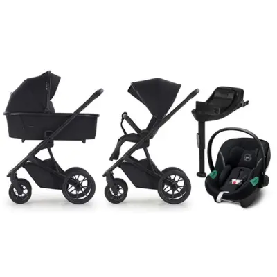 Crescent Prestige 2 Classic duovagn + Cybex Aton S2 + isofix-bas One