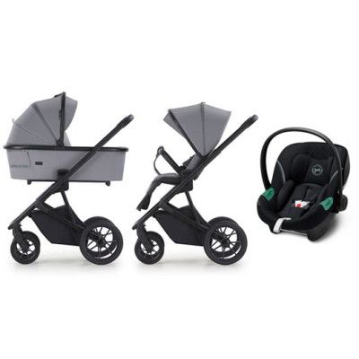 Crescent Prestige 2 Classic duovagn + Cybex Aton S2