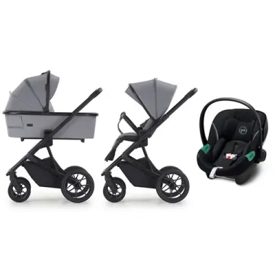 Crescent Prestige 2 Classic duovagn + Cybex Aton S2