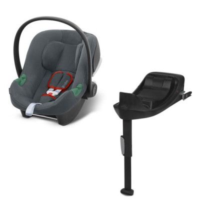 Cybex Aton B2 i-Size + One bas, steel grey