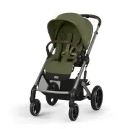 Cybex Balios S Lux sittvagn 2024, moss green/taupe chassi