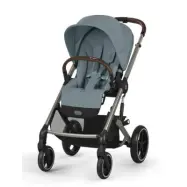 Cybex Balios S Lux sittvagn 2024, stormy blue/taupe chassi