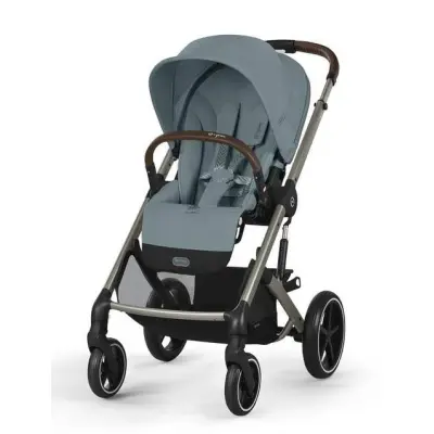Cybex Balios S Lux sittvagn, stormy blue/taupe chassi