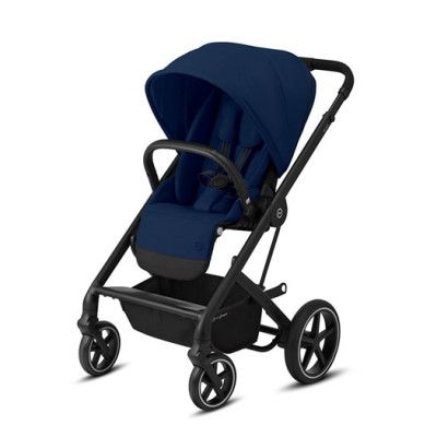 Cybex Balios S Lux sittvagn navy blue/svart chassi