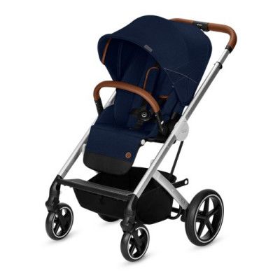 Cybex Balios S sittvagn denim blue/silvrigt chassi