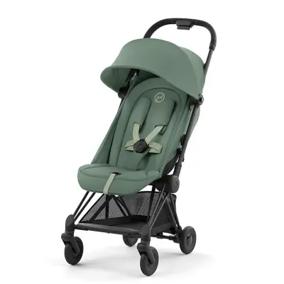 Cybex Coya sulky, matt black/leaf green