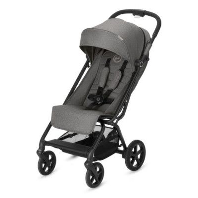 Cybex Eezy S+ sulky, manhattan grey/svart chassi