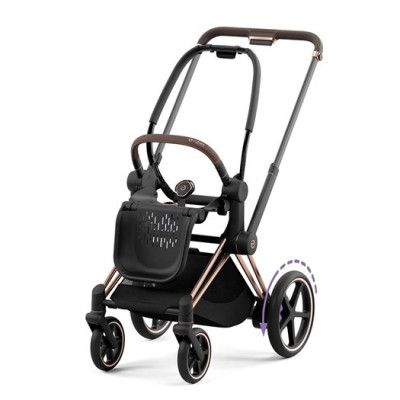 Cybex ePriam chassi&sittdelsbas 2023, rosegold