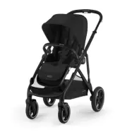Cybex Gazelle S sittvagn, moon black/svart chassi