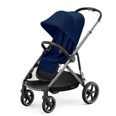 Cybex Gazelle S sittvagn navy blue/silvrigt chassi