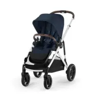 Cybex Gazelle S sittvagn, ocean blue/silvrigt chassi