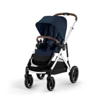 Cybex Gazelle S sittvagn, ocean blue/silvrigt chassi