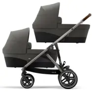 Cybex Gazelle S tvillingvagn sittdel + liggdel, valfri färg