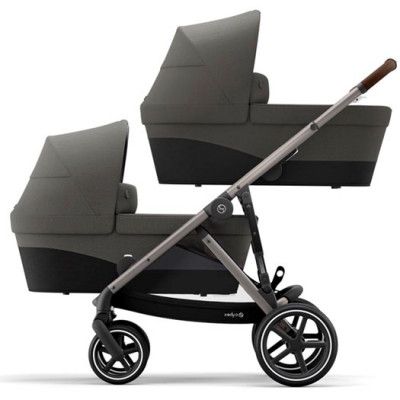 Cybex Gazelle S tvillingvagn sittdel + liggdel, valfri färg