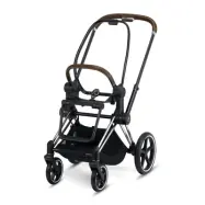 Cybex Priam chassi&sittdelsbas, chrome/brown