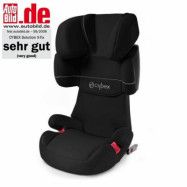 Cybex Solution X-Fix Bältesstol (Svart Pure Black)