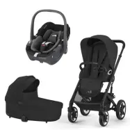 Cybex Talos S Lux duovagn + Maxi-Cosi Pebble 360