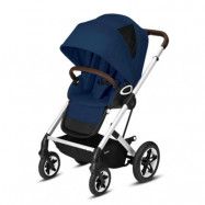 Cybex Talos S Lux sittvagn navy blue/silvrigt chassi
