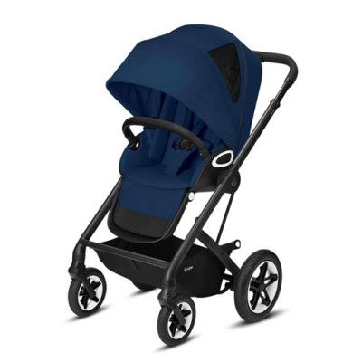 Cybex Talos S Lux sittvagn navy blue/svart chassi