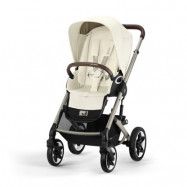 Cybex Talos S Lux sittvagn 2023, seashell beige/taupe chassi