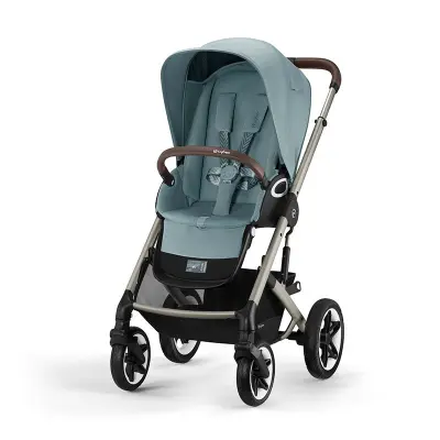 Cybex Talos S Lux sittvagn, sky blue/taupe chassi