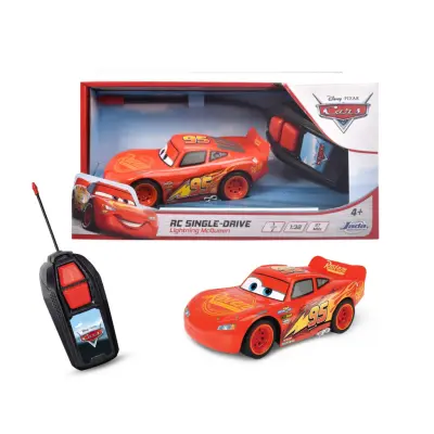 Cars Radiostyrd Blixten McQueen Single-Drive - Disney Cars -  Leksaksaffären
