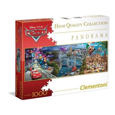 Clementoni Panorama Pussel Disney Cars (1000-bitar)