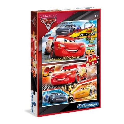 Clementoni Pussel Disney Cars (2x60 bitar)