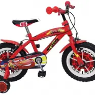Disney - Barncykel - Cars Mcqueen 14 Tum Röd