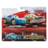 Disney Cars 1:55 2-pack Bling Bling Lightning McQueen&Tex Dinoco - Disney Cars -  Leksaksaffären