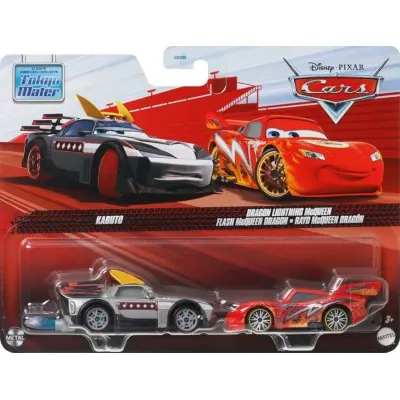 Disney Cars 1:55 2-pack Kabuto&Dragon Lightning McQueen - Disney Cars -  Leksaksaffären