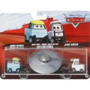Disney Cars 1:55 2-pack Nicole Revwell, Movie Prop&Jesse Wheelin - Disney Cars -  Leksaksaffären