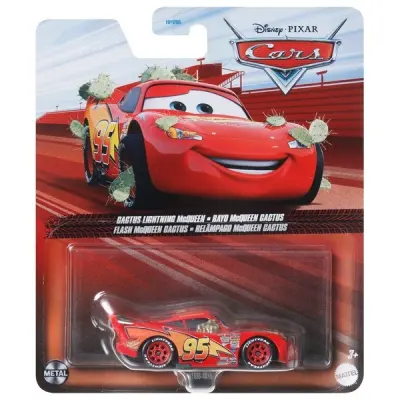 Disney Cars 1:55 Cactus Lightning McQueen - Disney Cars -  Leksaksaffären