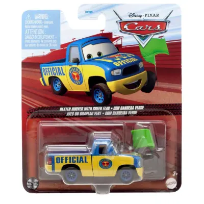 Disney Cars 1:55 Dexter Hoover With Green Flag - Disney Cars -  Leksaksaffären