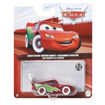 Disney Cars 1:55 HOLIDAY HOT SHOT LIGHTNING MCQUEEN