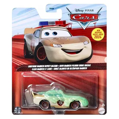 Disney Cars 1:55 Lightning McQueen Deputy Hazard HTX87 - Disney Cars -  Leksaksaffären