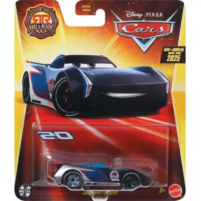 Disney Cars 1:55 Race&Rescue Jackson Storm - Disney Cars -  Leksaksaffären