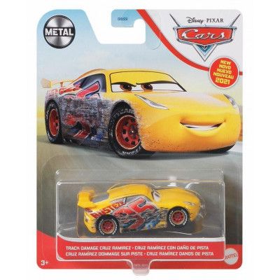 Disney Cars 1:55 TRACK DAMAGE CRUZ RAMIREZ GRR75